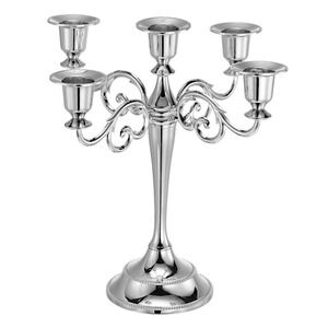 Candelabra Candle Holders 5 Arm Metal Candlestick Stand for Candles New Open Box